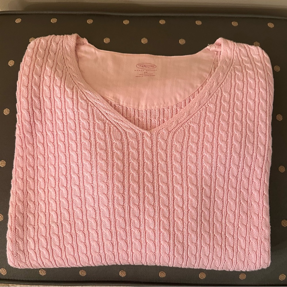Talbots 2XP 💯 % Cotton sweater